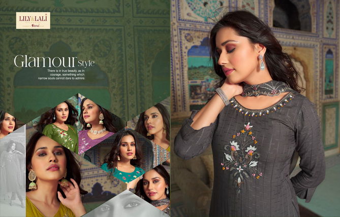 Metro Fusion By Lily Lali Designer Readymade Suits Catalog